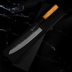 Couteau Gyuto 20 cm – Damas VG-10 et Bois d’Olivier Yoshida