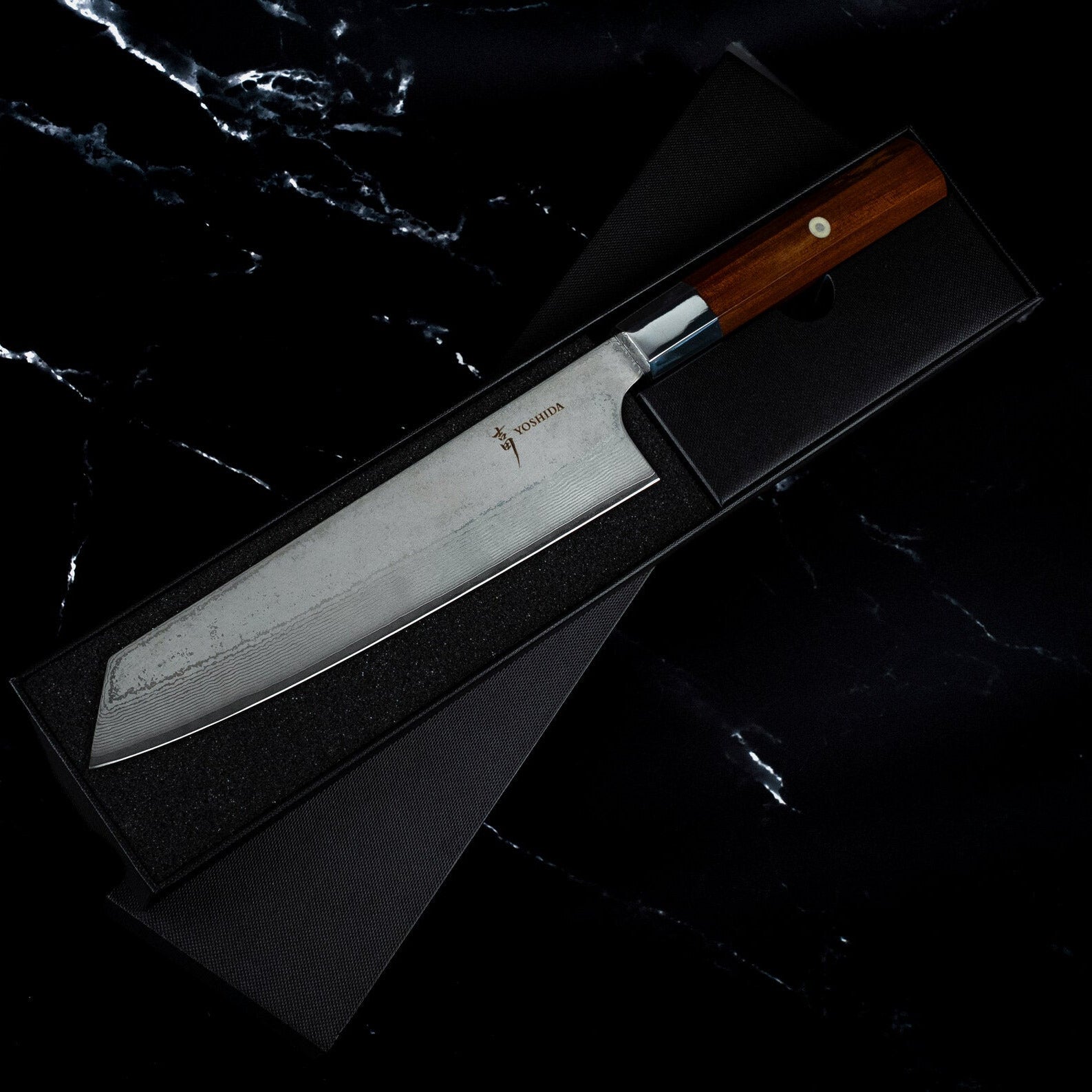 Couteau Kiritsuke 21 cm – AUS-10 Bois de Rose Yoshida