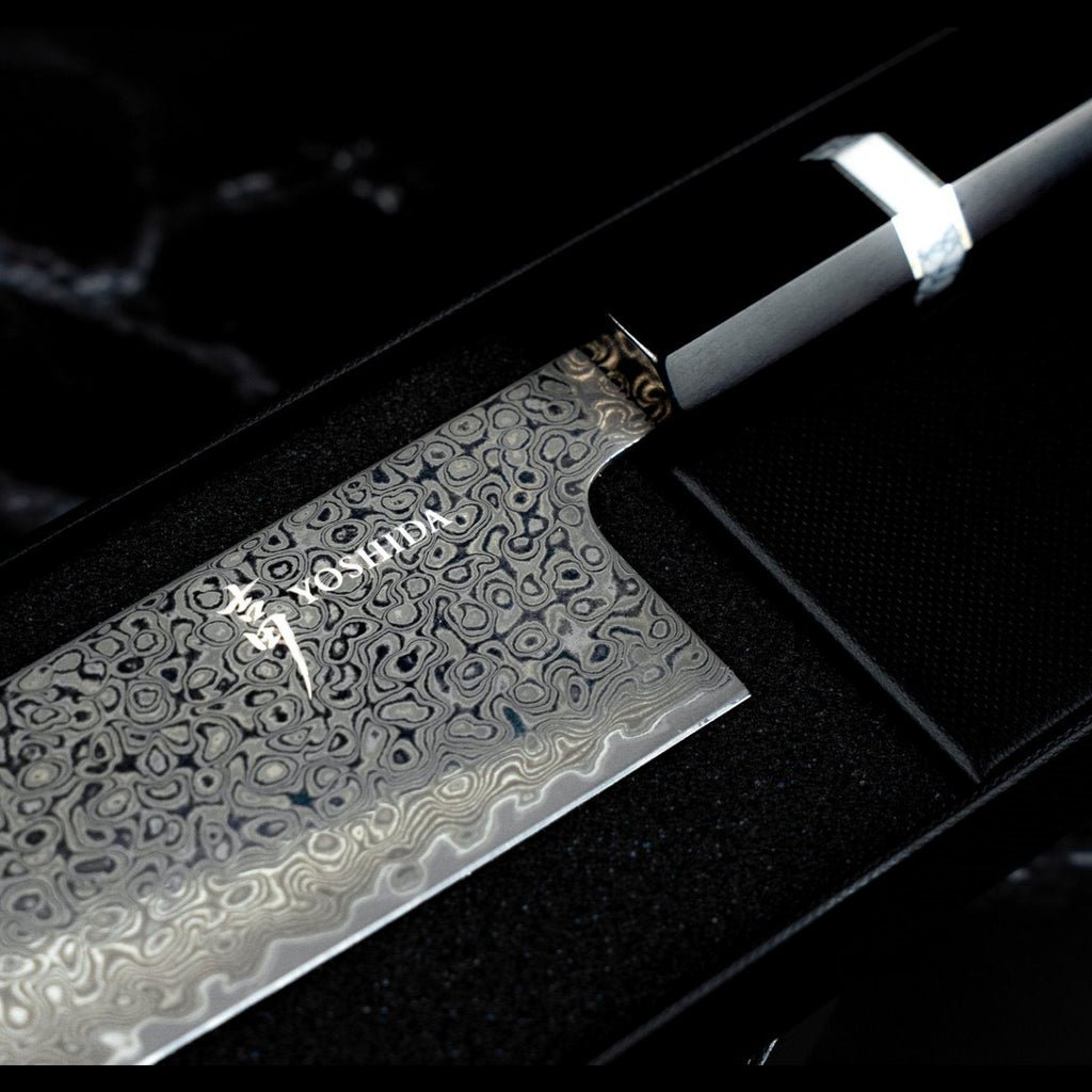 Couteau Kiritsuke 18 cm – Damas AUS-10 Manche en Bois Yoshida