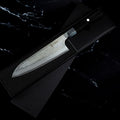 Couteau Santoku 18 cm – Damas AUS-10 Bois Noir Yoshida