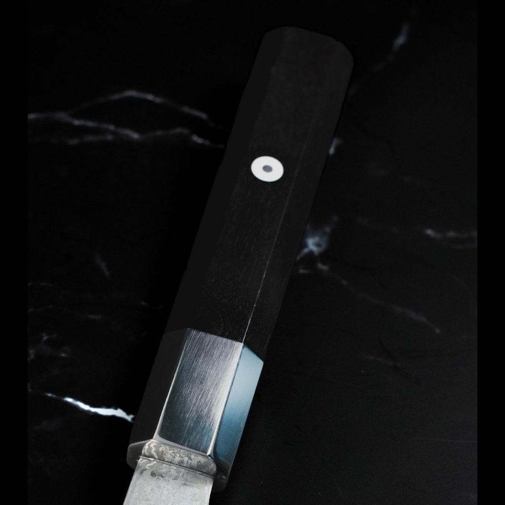 Couteau Santoku 18 cm – Damas AUS-10 Bois Noir Yoshida