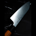 Couteau Santoku 17 cm – Damas Aus-10 Bois de Rose Yoshida