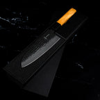 Couteau Santoku 18 cm – Damas VG-10 Bois d’Olivier Yoshida