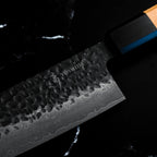 Couteau Santoku 18 cm – Damas VG-10 Bois d’Olivier Yoshida