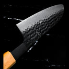 Couteau Santoku 18 cm – Damas VG-10 Bois d’Olivier Yoshida